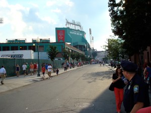 Back side of Fenway
