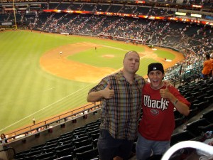 Today at the D-backs Game!