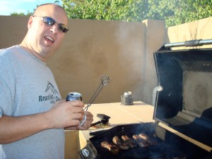 Sizzling Tri-Tips!  Yummmmmmm!