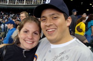 Nathan (and fiancee Megan)