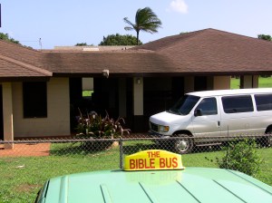 the clubhouse near a park