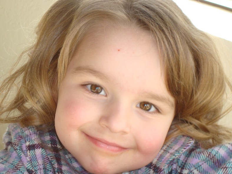 A great candid of Audrey before the wedding!