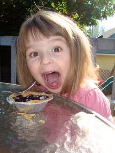 Where does she get the goofiness?