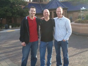 Aaron, Brian and Kirk at the OSF in Portland